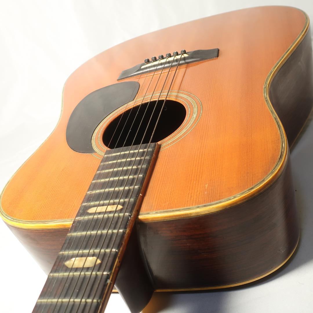 1974 Morris W-35 ギター 3ピースバック 装飾インレイ