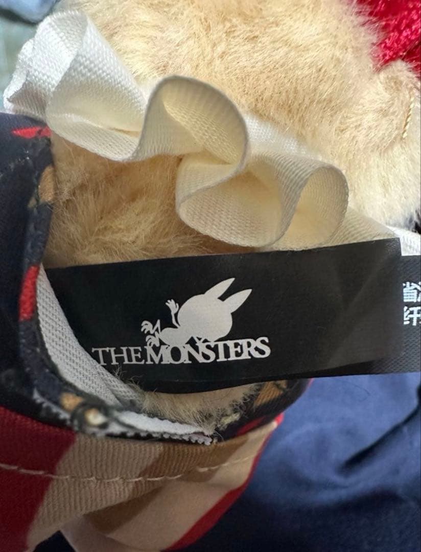 r*様 WHY SO SERIOUS シリーズ ぬいぐるみペンダント　ラブブ