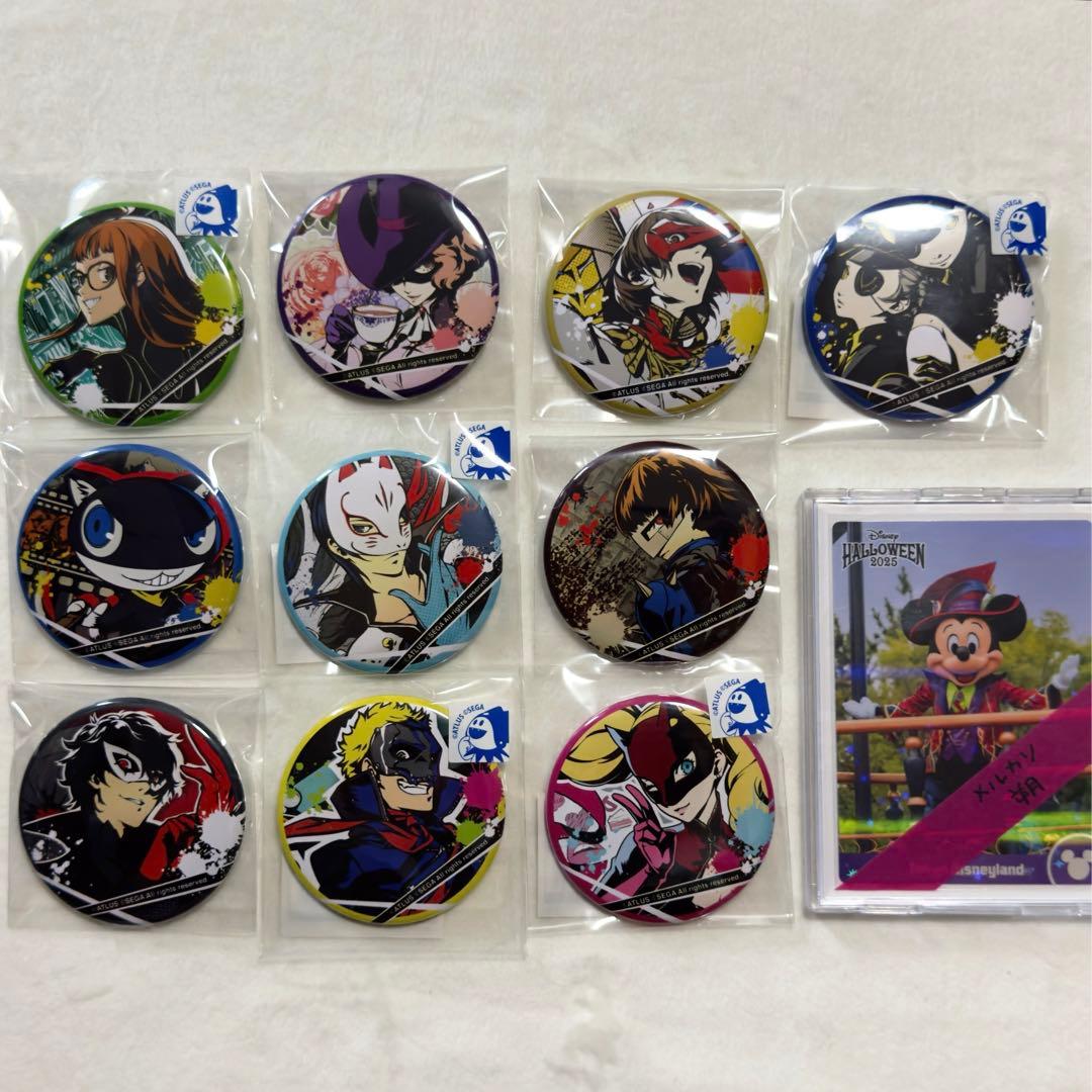 ペルソナ5 総攻撃 缶バッジ