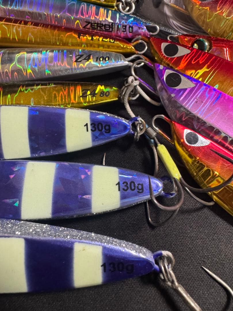 CB ONE / クイックゼロワン等　太刀魚、青物ジギング