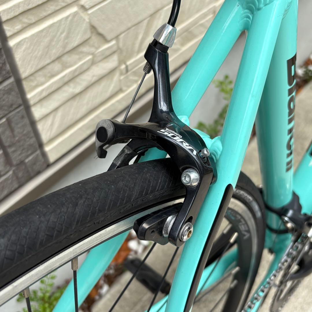 【整備済み】Bianchi ビアンキ via nirone 7 チェレステ ソラ