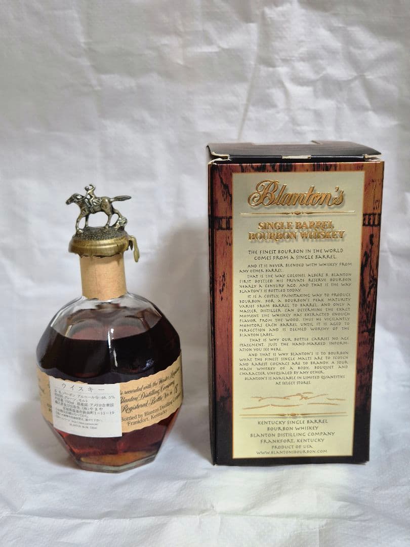 Blanton's シングルバレルバーボンウイスキー 750ml