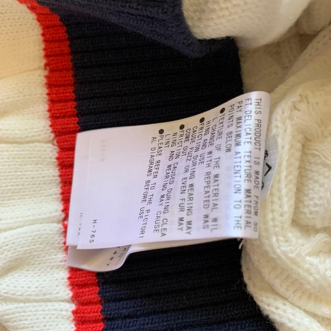 Callaway レディース セーター M ホワイト ケーブルニット 匿名配送