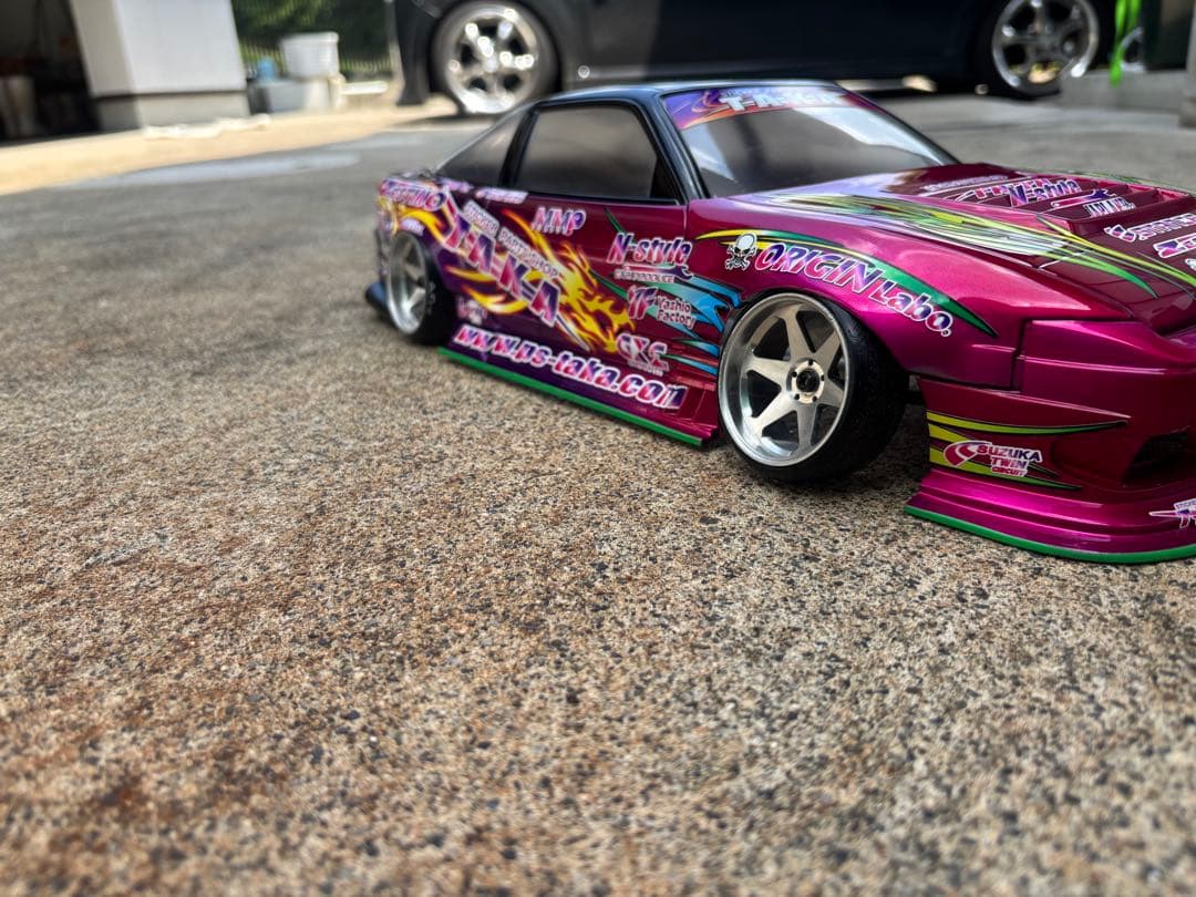 1/10 ラジコンボディ　180sx 中村直樹カラー 未走行！新品！