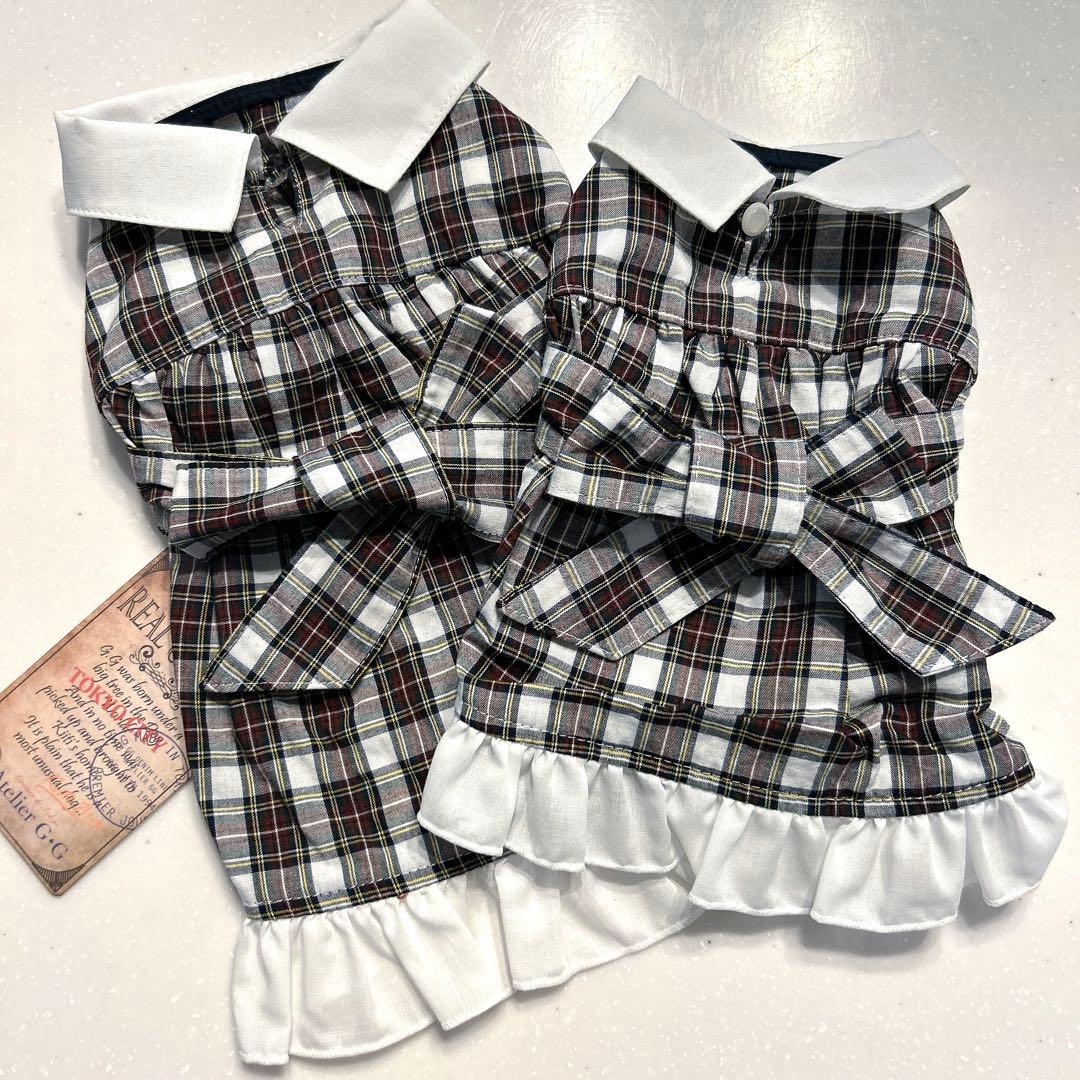 アトリエgg★ドロシーワンピース19ハーフ完売品★美品チェック