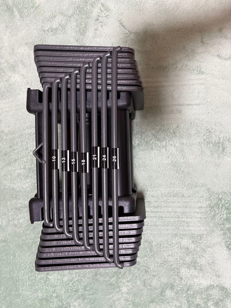 ①可変式ダンベル 26kg パワー ブロック ダンベル