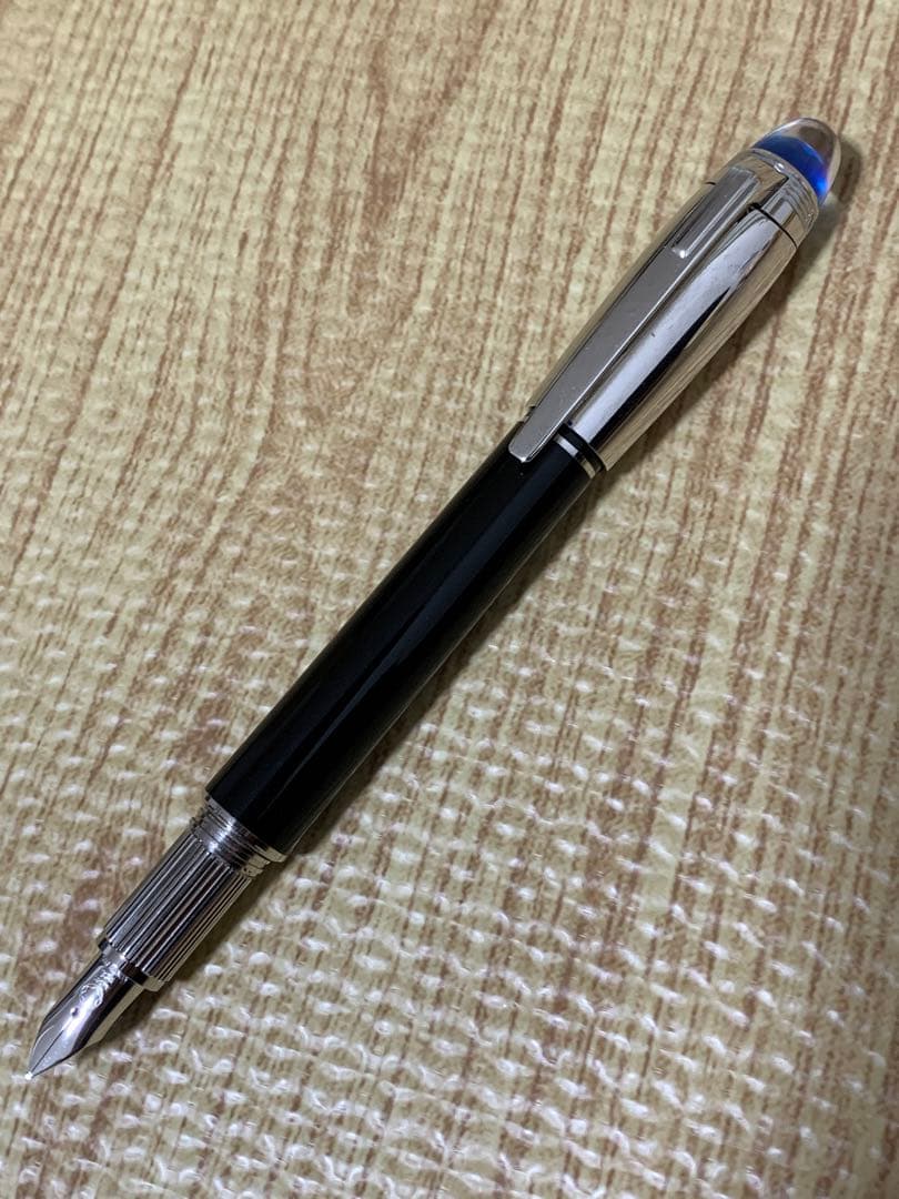 【値下げ可】MONT BLANC 万年筆 スターウォーカー コンバーター式
