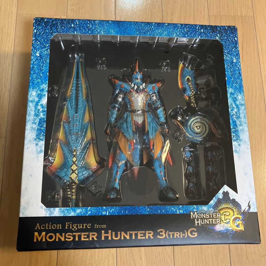 未開封　モンスターハンター3(TRI-)G フル可動アクションフィギュア　他