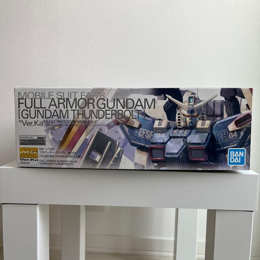 サンダーボルト　サイコザク、フルアーマーガンダム　Ver.Ka　MG ２点組