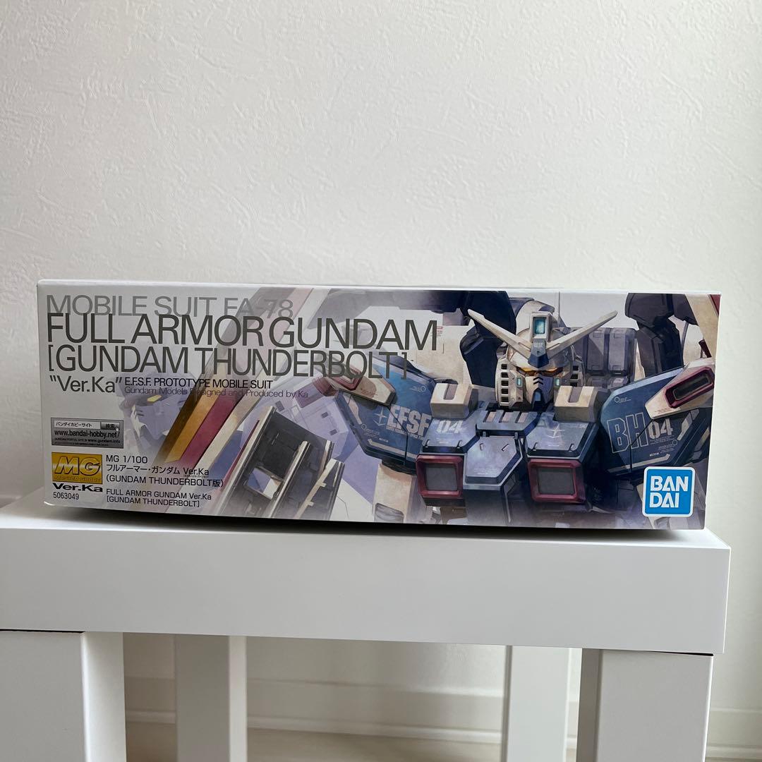 サンダーボルト　サイコザク、フルアーマーガンダム　Ver.Ka　MG ２点組