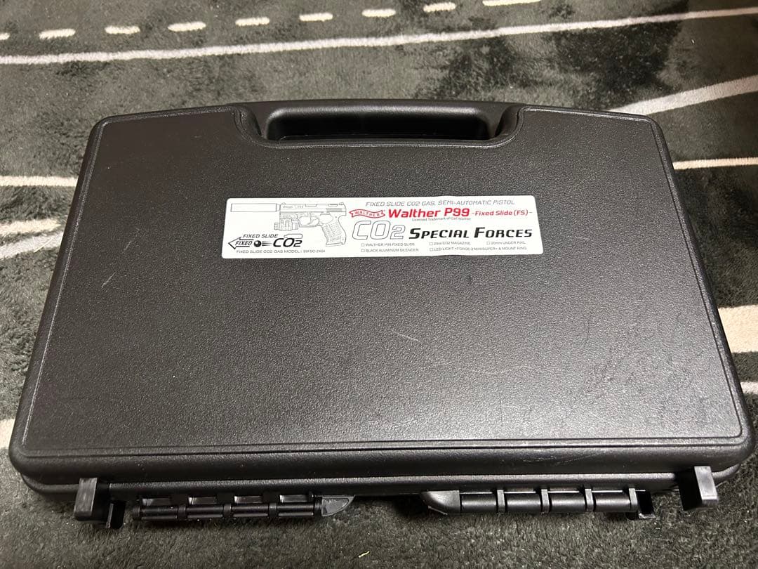 マルゼン　Walther P99 co2ガスガン 専用ケース付き