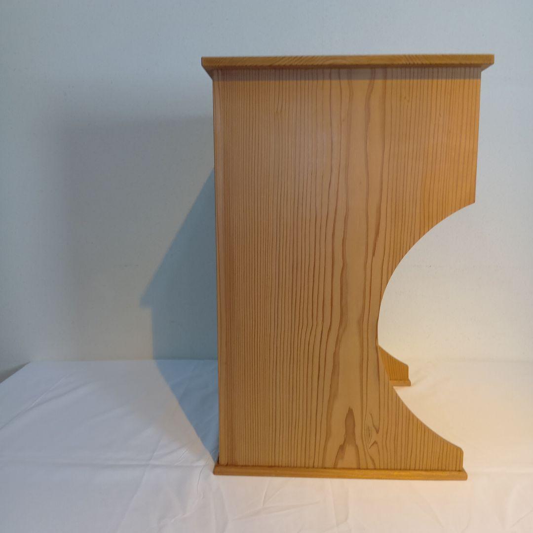 茶道具　抱清棚　杉木地　紙箱