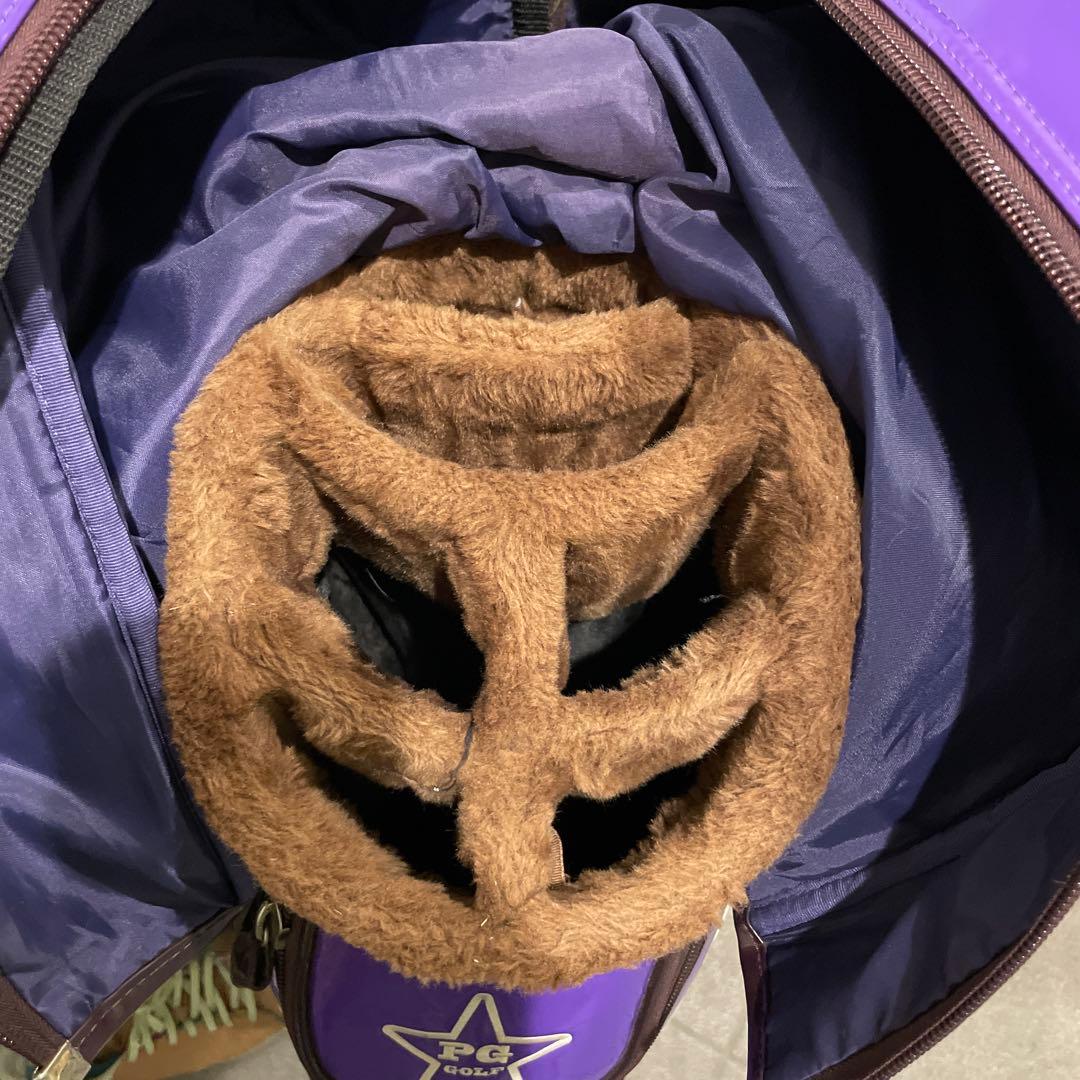 PEARLY GATES ゴルフバッグ 紫色