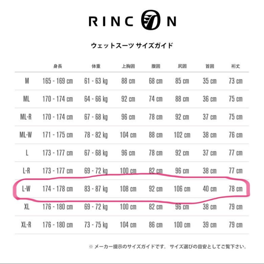 RINCON フルスーツ ブラック 4 WAY FLEX