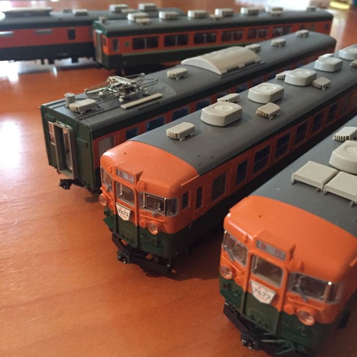 KATO製鉄道模型HOゲージ165系5両《美品》