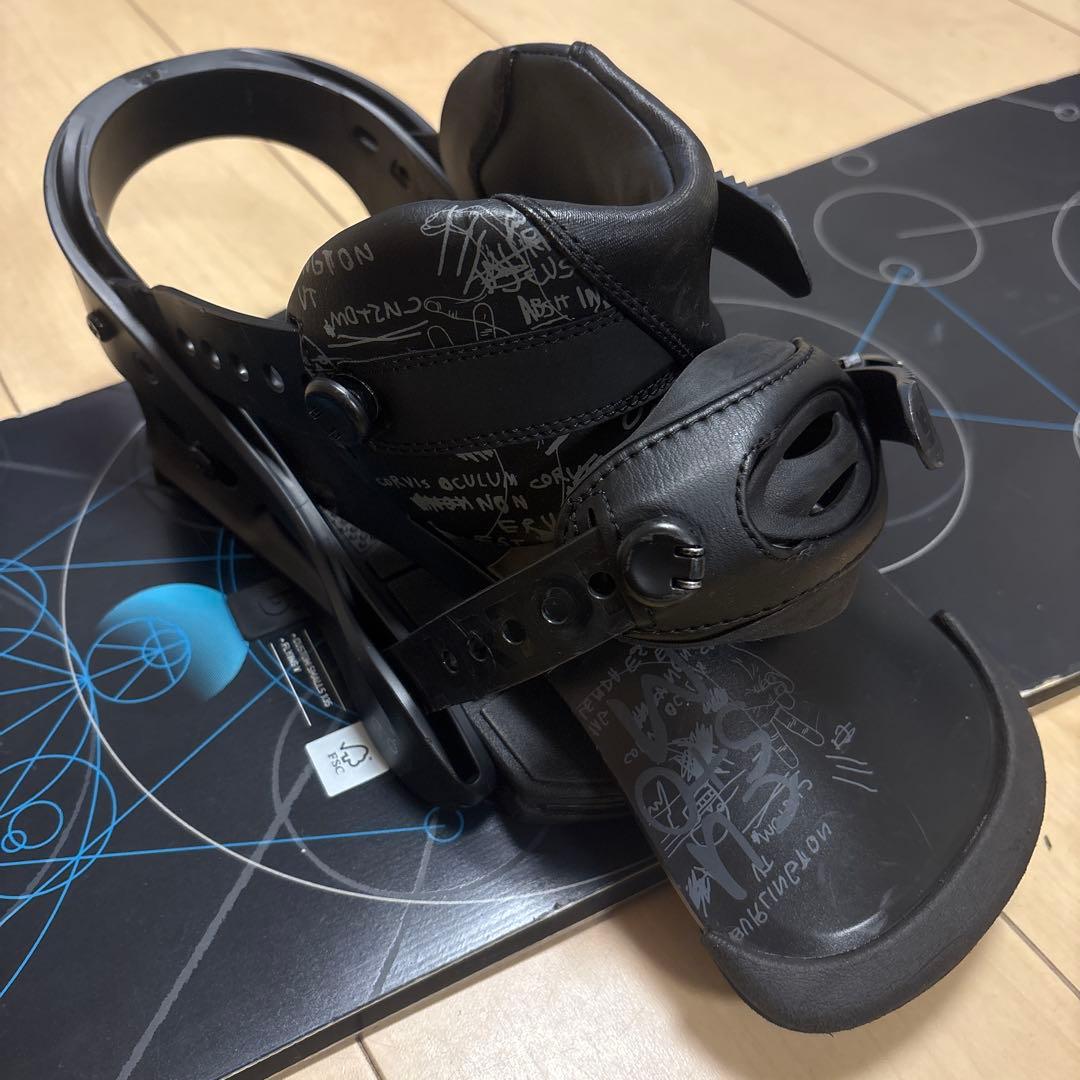 BURTON CUSTOM スノーボード (ビンディング付)