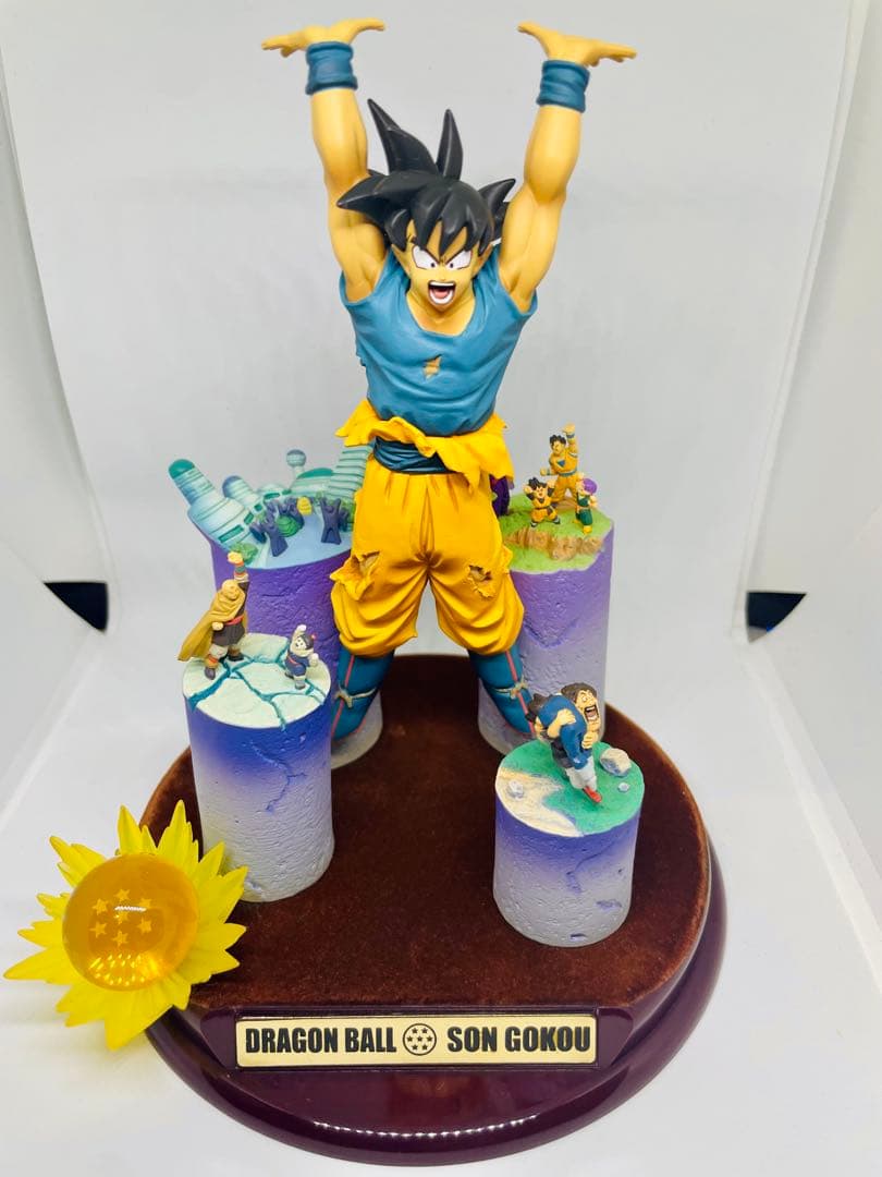 【超希少】ドラゴンボールセレクション 巻七 孫悟空 元気玉 フィギュア
