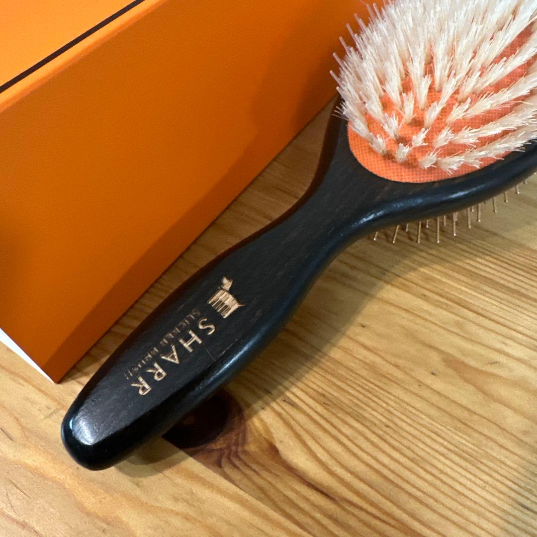 SHARR ブラシ 黒/オレンジ
