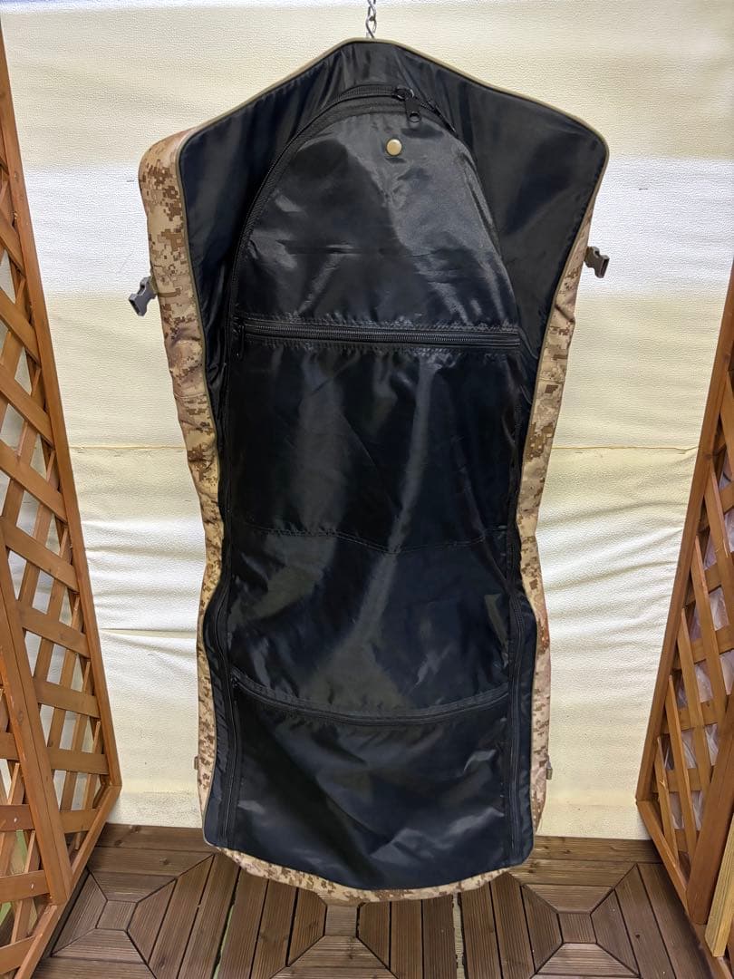 USMC アメリカ海兵隊　ミリタリー　テーラーバッグ　ガーメントバック