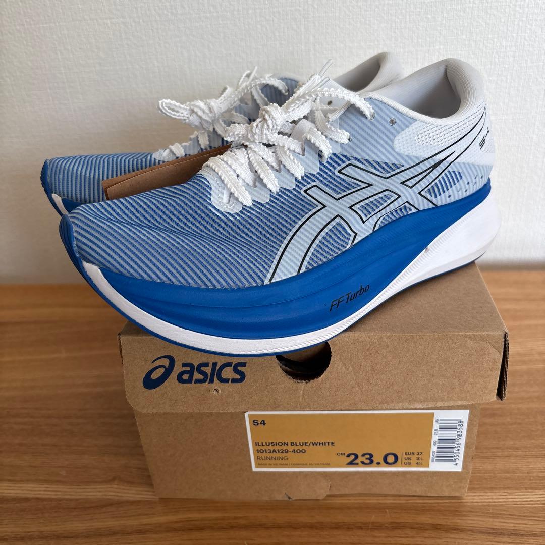 23cm　アシックス　ランニングシューズ S4　1013A129