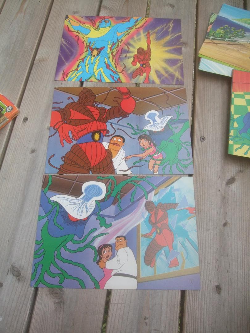 お値下げエポック社 ファミリー紙芝居★ イナズマン★ソノシート未使用