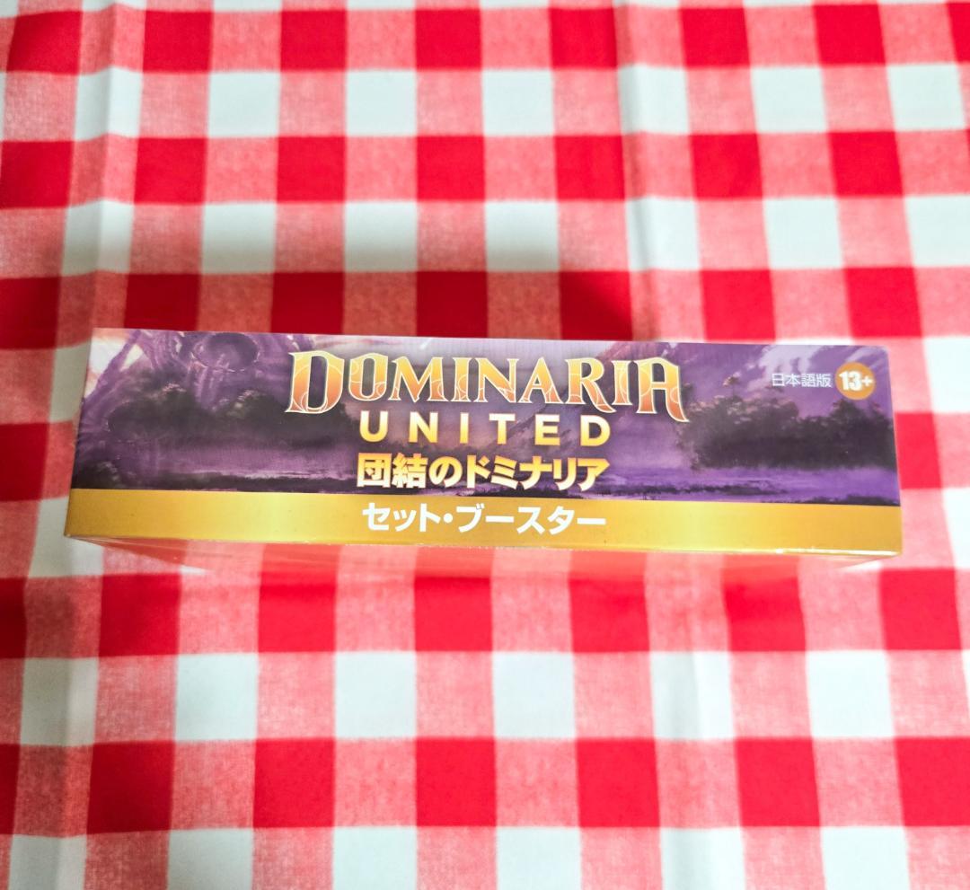 新品未開封 マジックザギャザリング 団結のドミナリア セットブースター