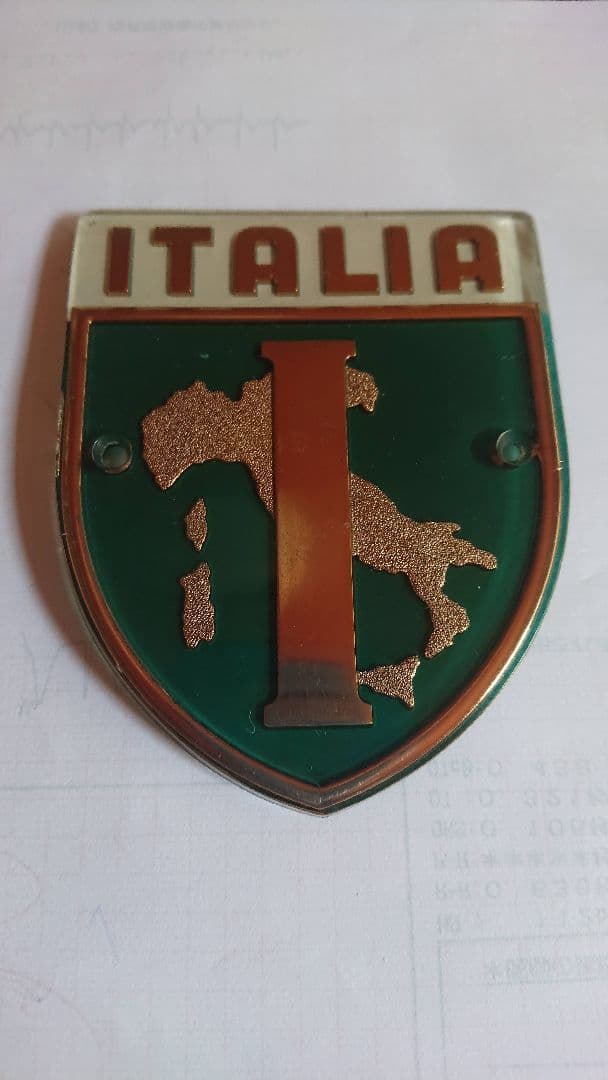 1960年前半 イタリア フェンダーバッジ