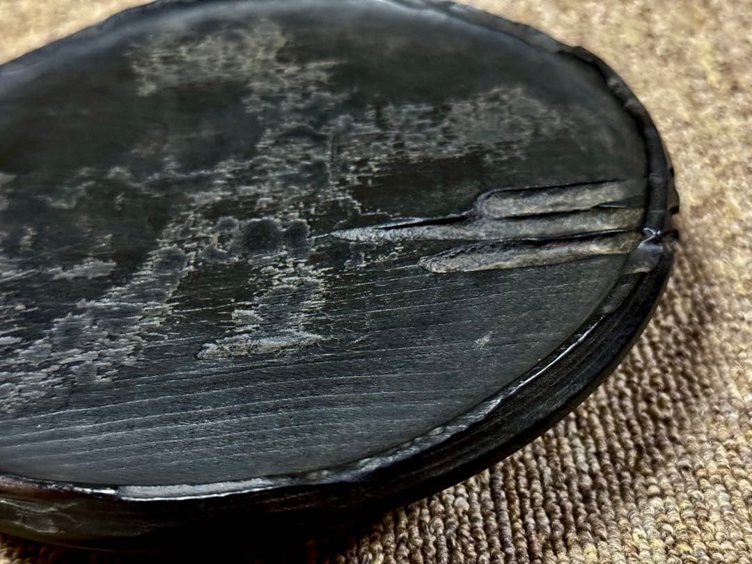 【阿源】漆・高台 【AYuan】 Lacquer Plate or Dish