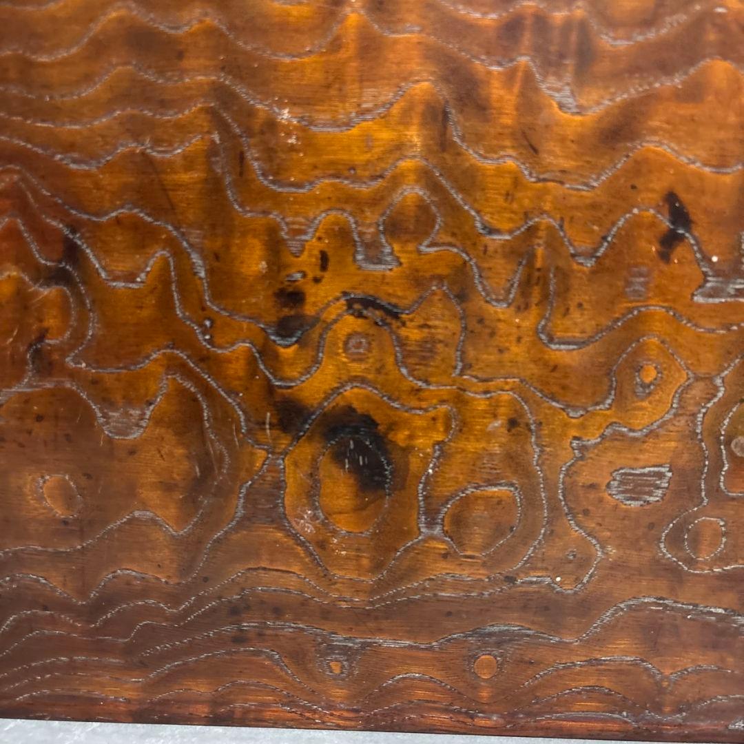 雪山作　台　木製