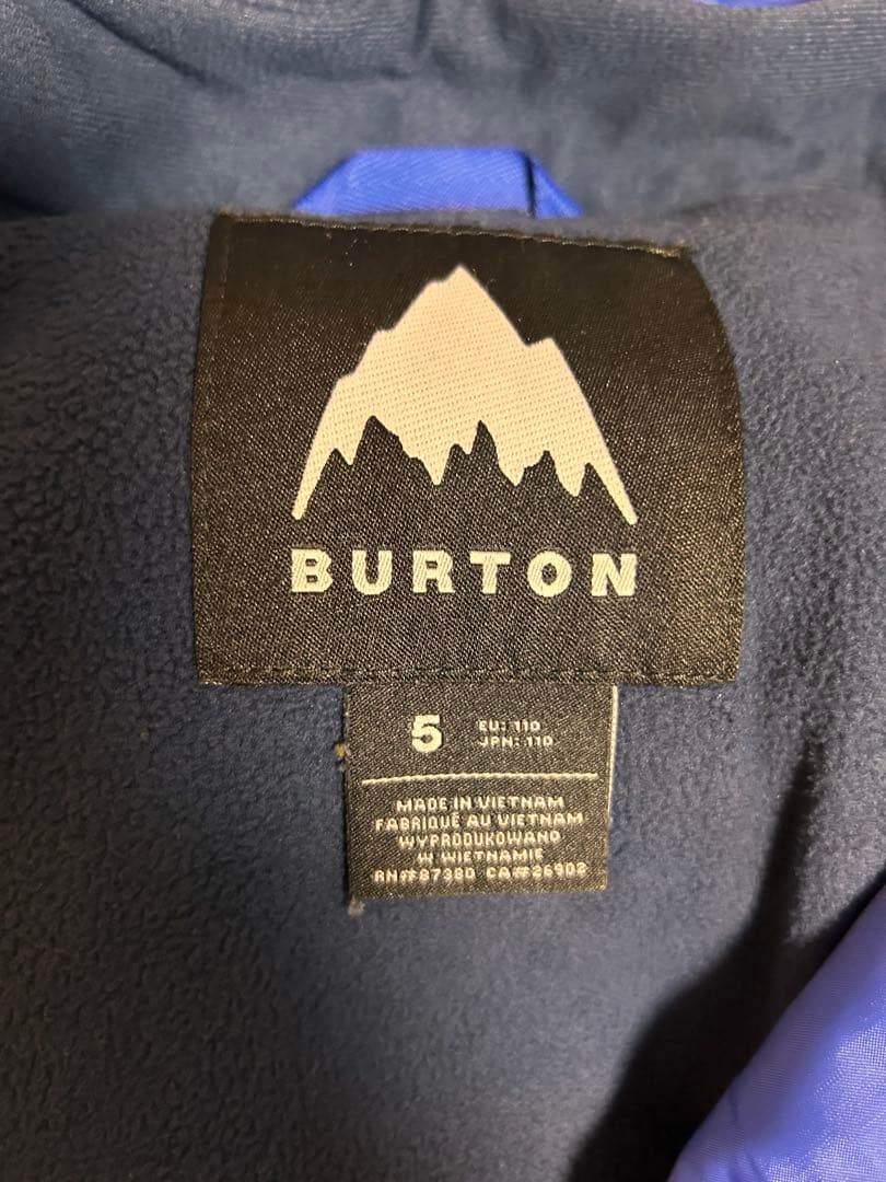 BURTON 子ども用 スキーウェア 5T