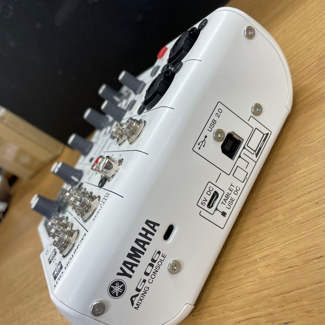 動作品 Yamaha AG06 ウェブキャスティングミキサー ヤマハ