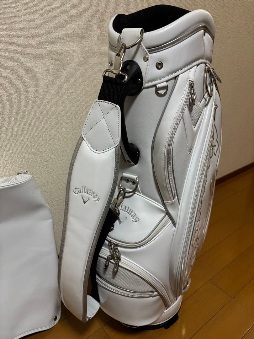 Callaway キャロウェイ ゴルフキャディバッグ 9.5型 ホワイト