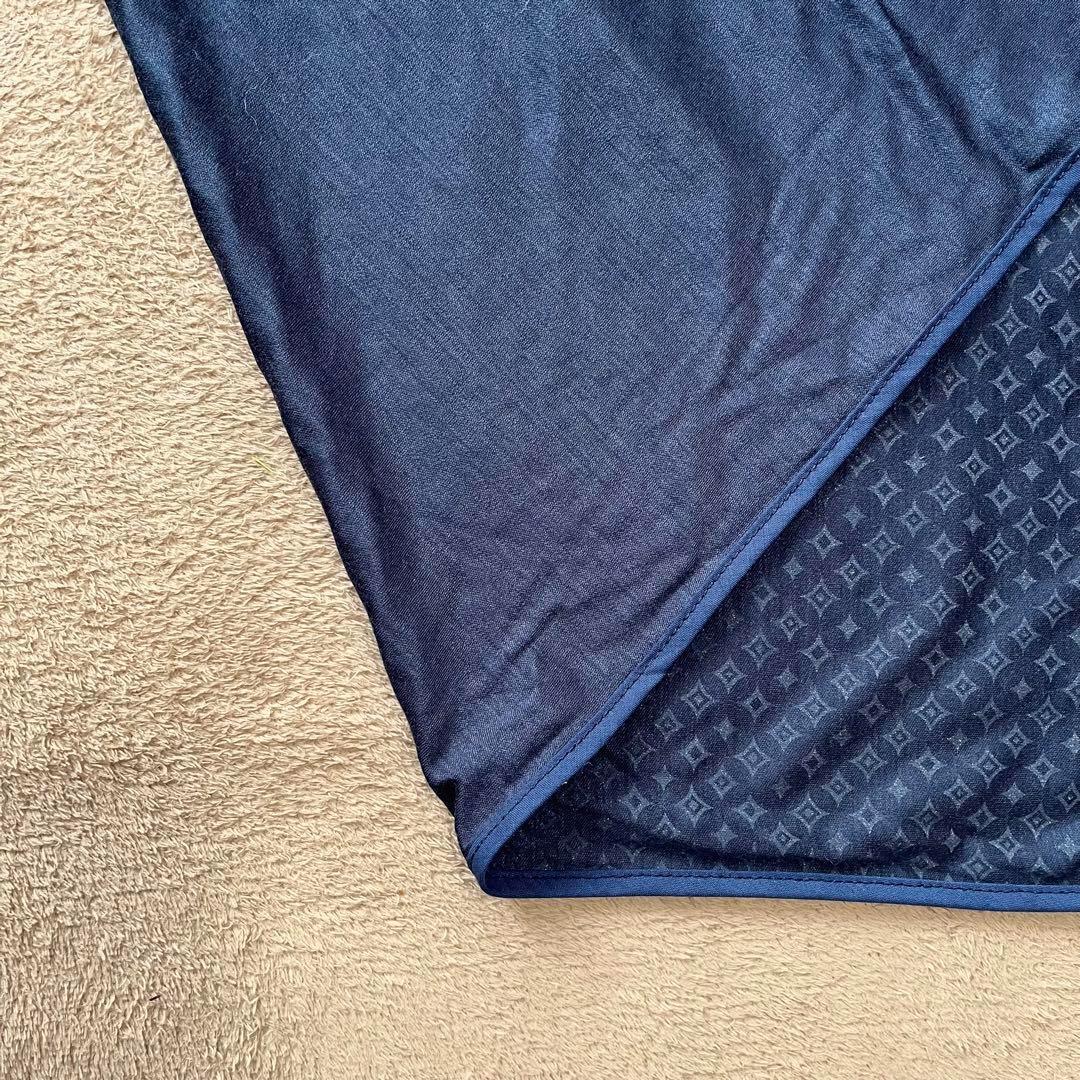 【GrantEOne's】ブランケット ネイビー 未使用品 79×150cm