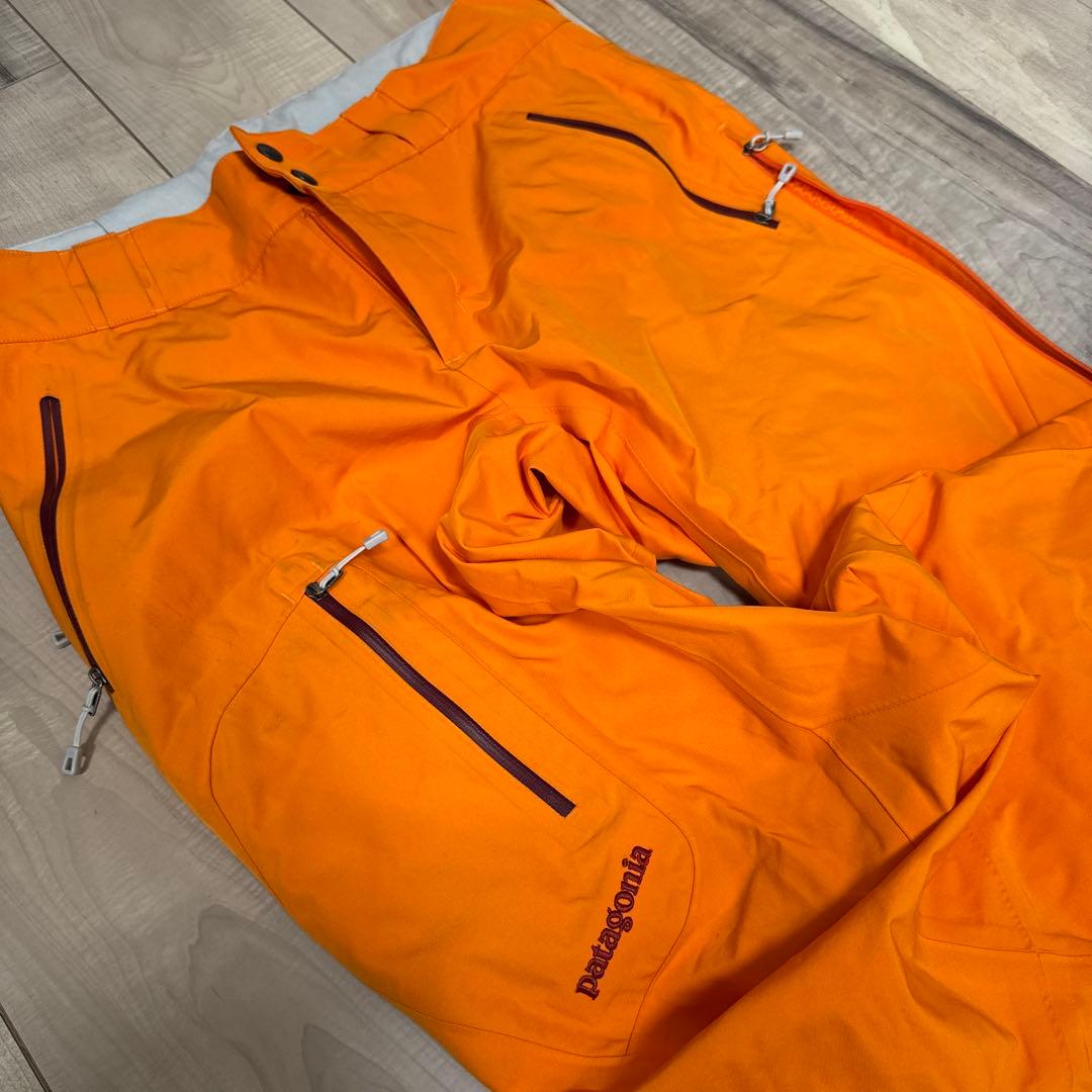 Patagonia パタゴニア GORE-TEX スノーパンツ オレンジ