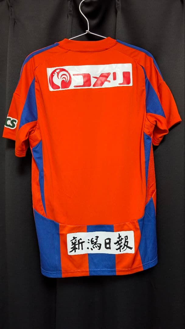 2025年アルビレックス新潟・ホーム用オーセンティックユニフォーム　サイズ-M