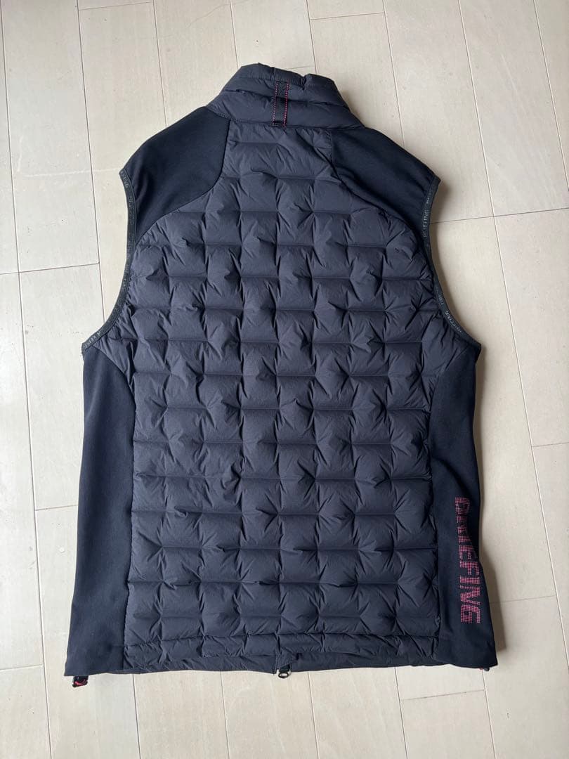 超美品　BRIEFING ブリーフィング　ダウンベスト　黒