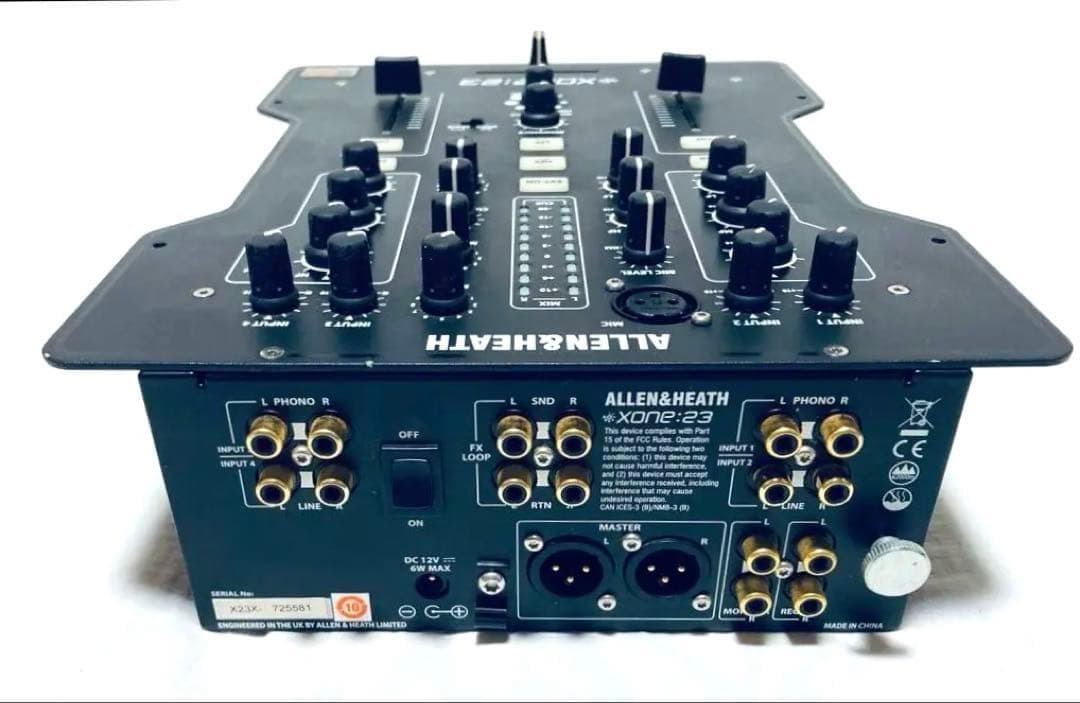 ALLEN&HEATH XONE:23 DJミキサー 動作良好