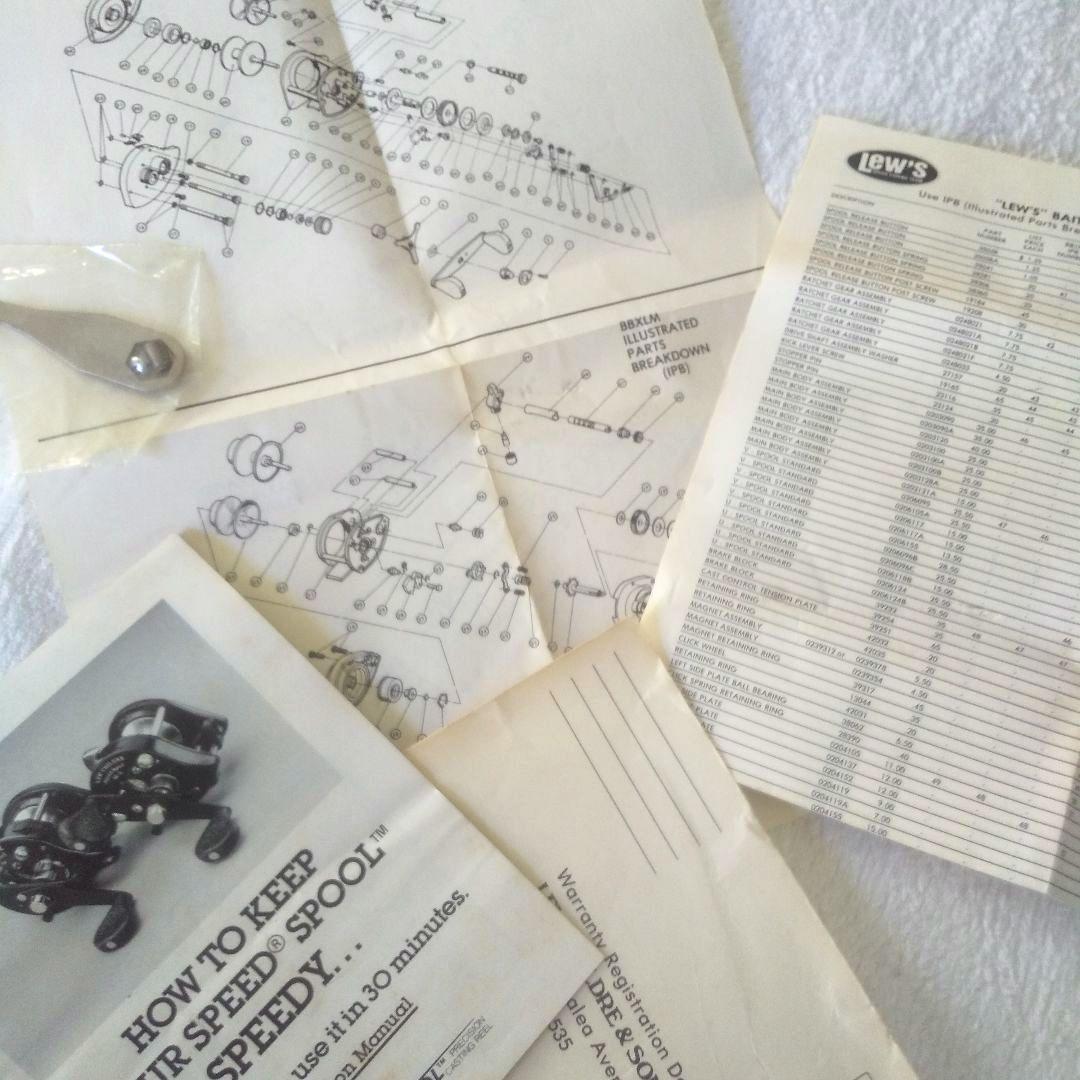 LEW SPEED SPOOL BB-1LM 未使用品