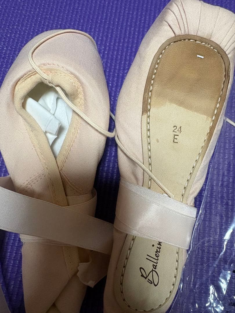 ボンジュバレリーナトゥシューズ 24 E