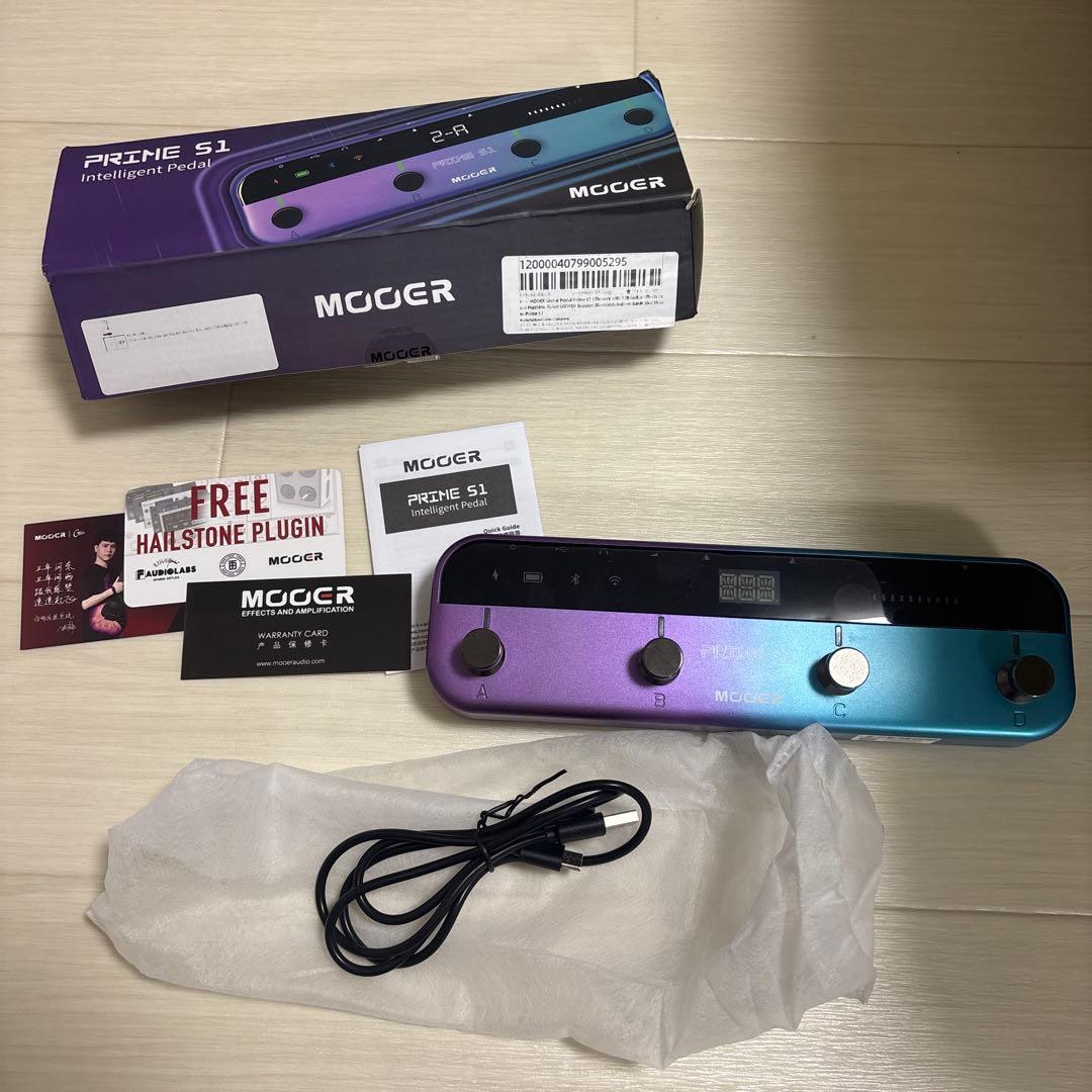 Mooer prime s1 エレキギター マルチエフェクター