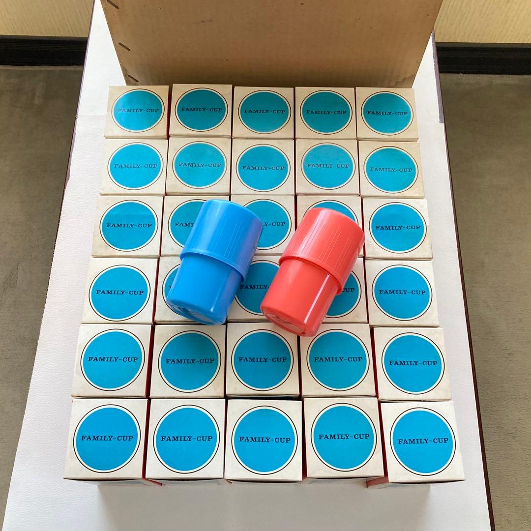 ナショナル ファミリーコップ グラス 30個 ポップ 昭和 レトロ 新品