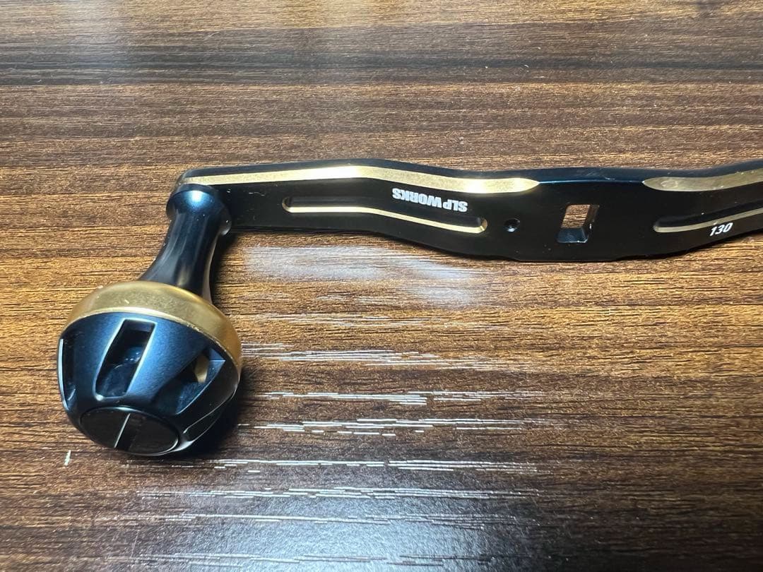 S*W様 SLP WORKS クランクハンドル　130mm ネイビーブルー　ラウ