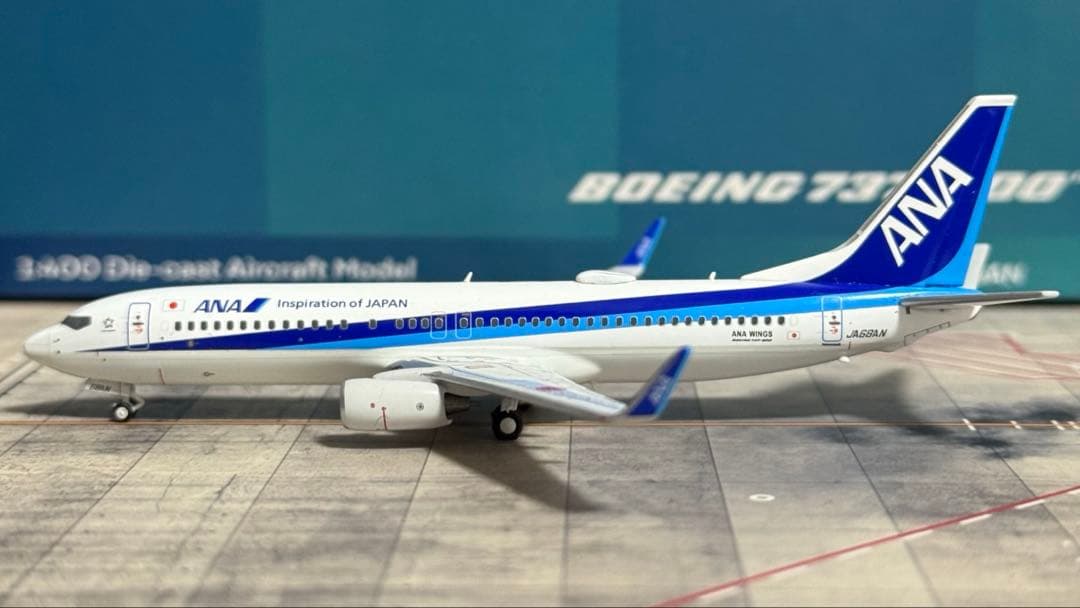 マ*ア様 AeroPolaris ANA WINGS B737-800 JA68