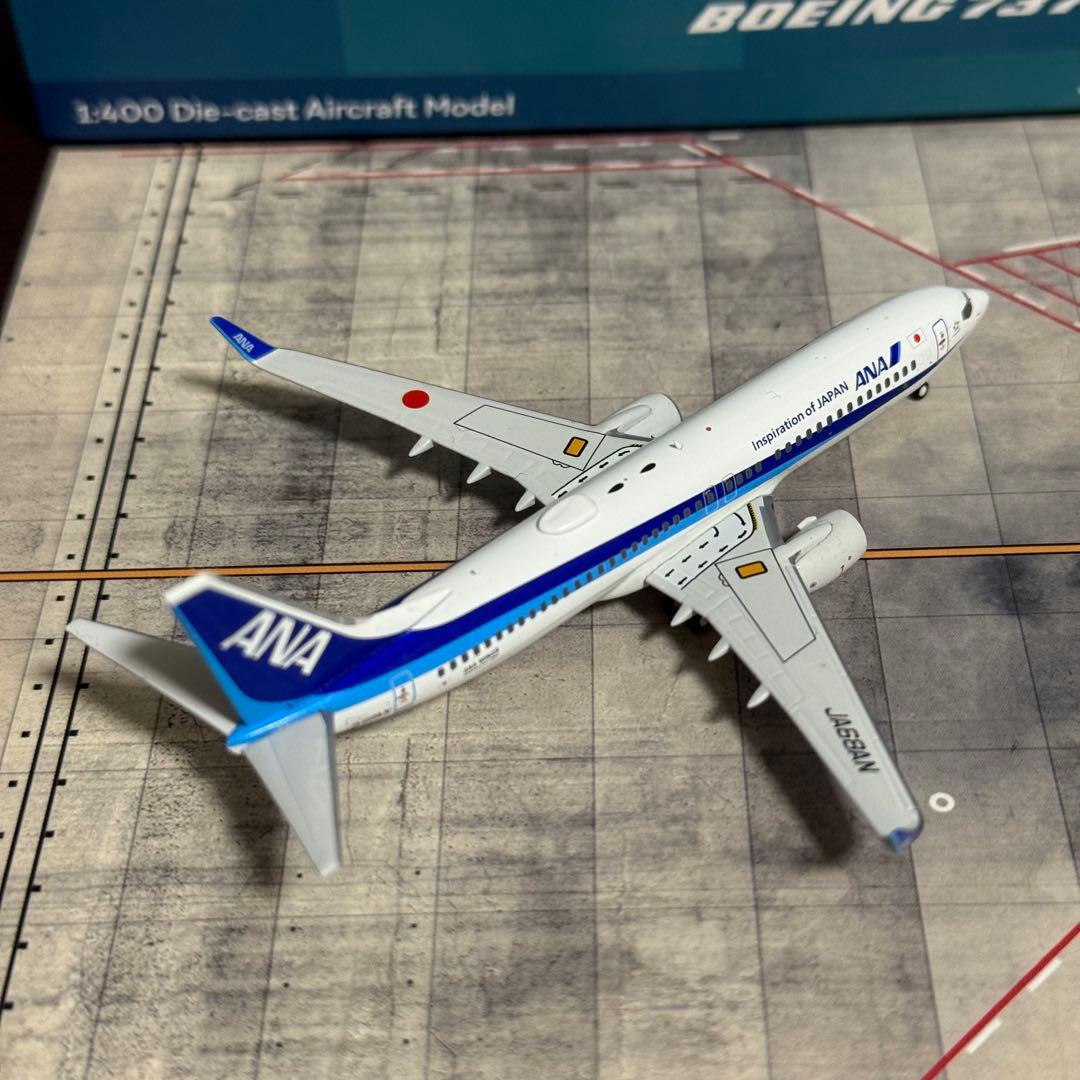 マ*ア様 AeroPolaris ANA WINGS B737-800 JA68