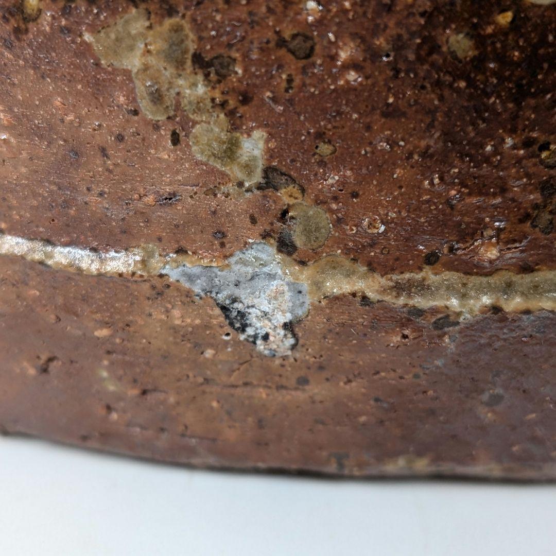 人間国宝 藤原啓 備前焼 水指 共箱共布栞 抹茶道具 茶器 塗り蓋 食器 水差