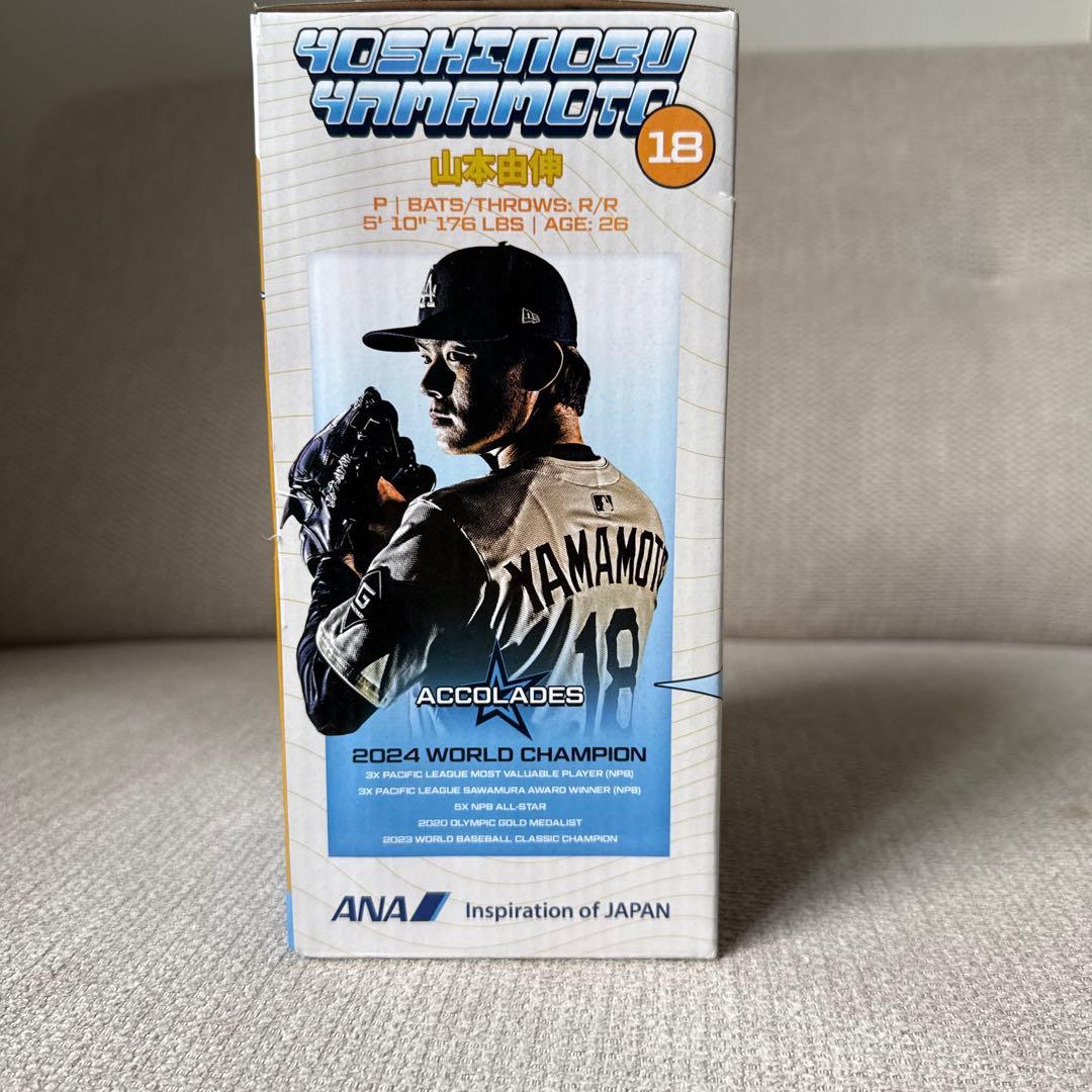 【新品未開封】山本由伸　ボブルヘッドフィギュア ドジャース