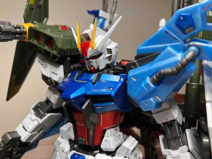 MG パーフェクトストライクガンダム　スペシャルコーティング　完成品　無塗装