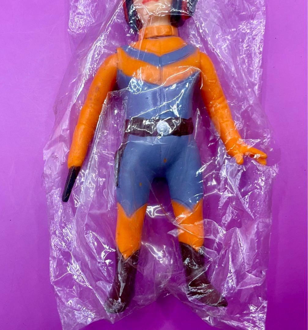 南隊員ソフビ人形 完全デッドストック袋破れあり ブルマァク マルサン M1号