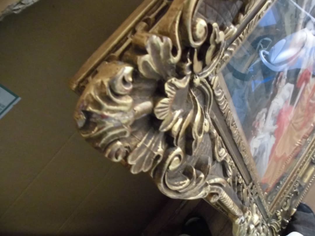 フラメンコ　豪華な大型額縁　F30号　サイズ　＜引き取り限定＞