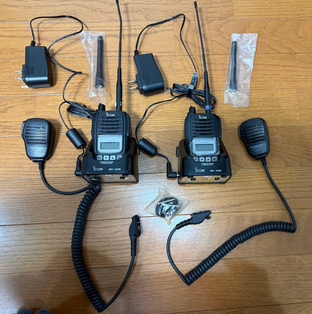NI ICOM IC-20B デジタル簡易無線機 2台セット